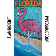 Load image into Gallery viewer, “Flamingo Drip” Painting
