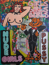 Load image into Gallery viewer, “Nudie Bar” Painting