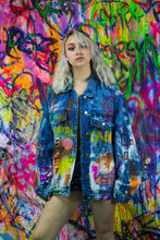 Load image into Gallery viewer, &quot;EYE SEE YOU&quot; Denim Jacket
