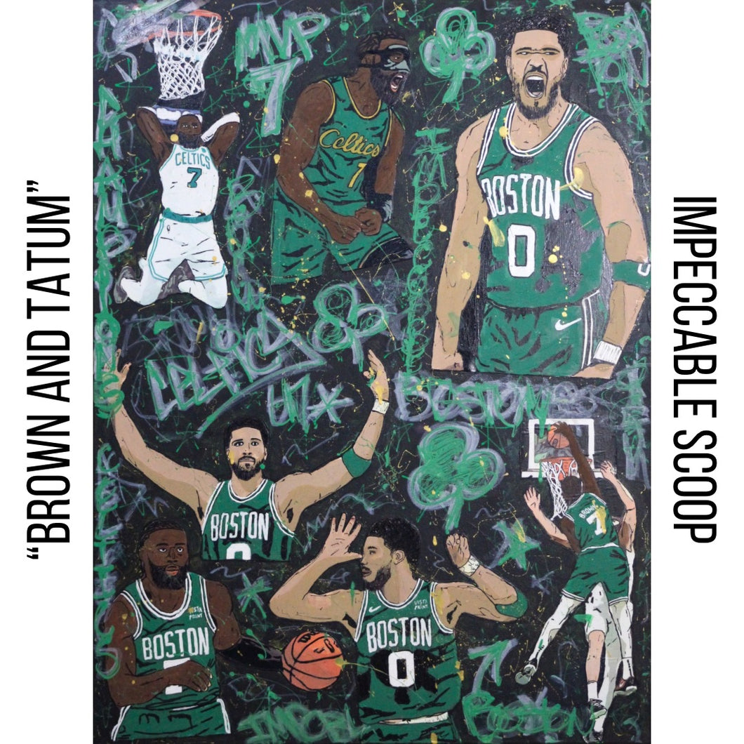 “Brown and Tatum” Painting