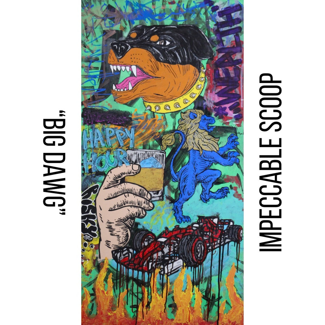 “Big Dawg” Painting