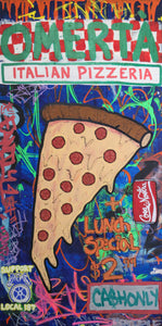 “Coke and A Slice” Painting