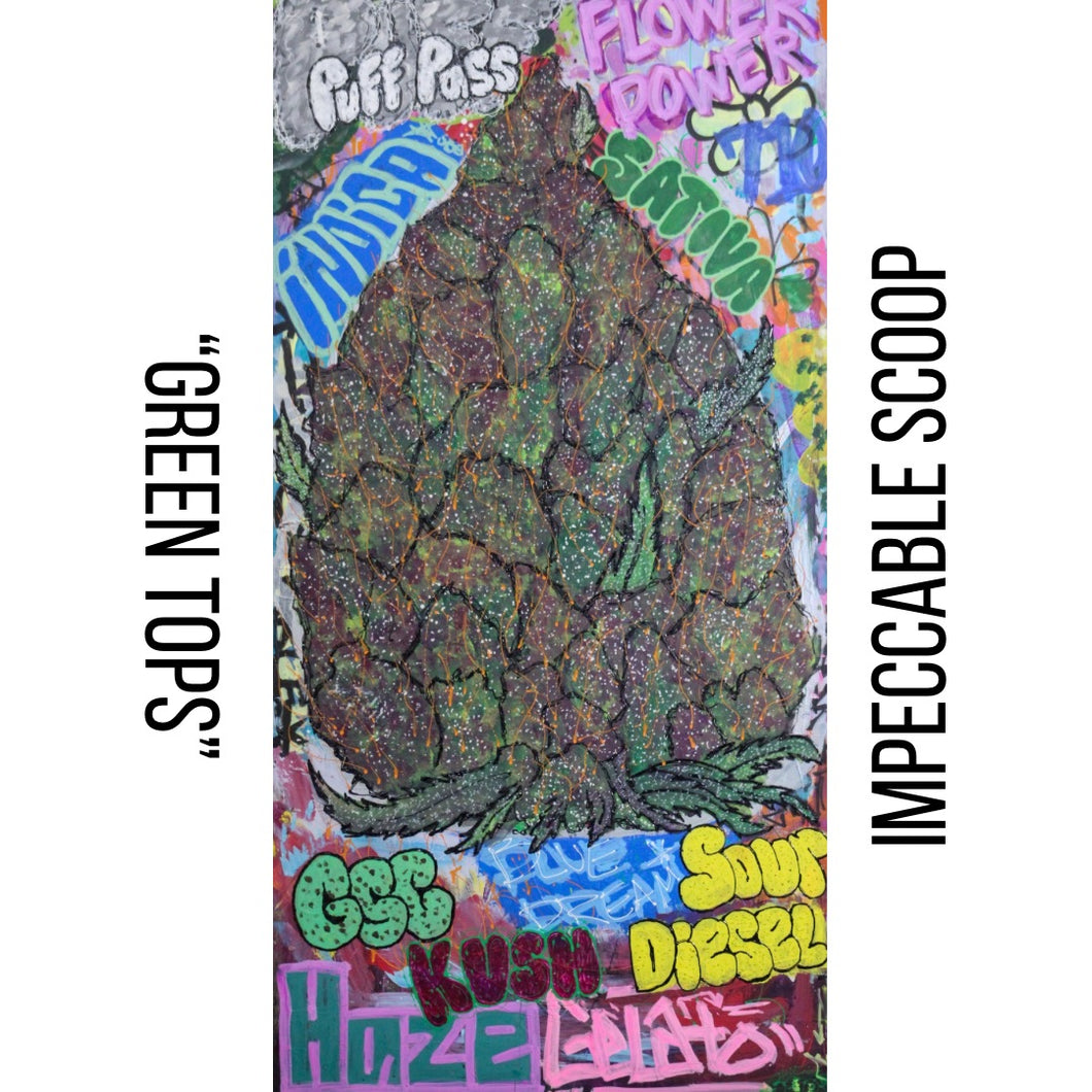 “Green Tops” Painting
