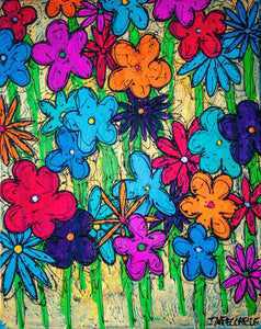 “Flowers 1” Painting