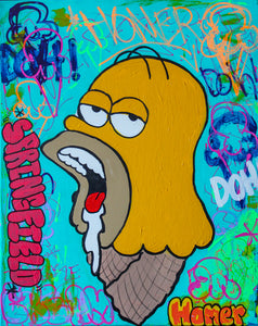 “Scoop’d Homer” Painting