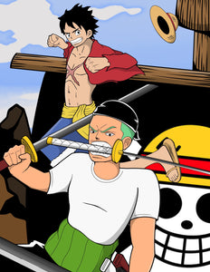 One Piece Print