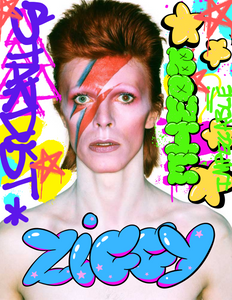 Ziggy Stardust Print