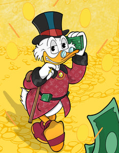 "Walking Talking Scrooge" Print