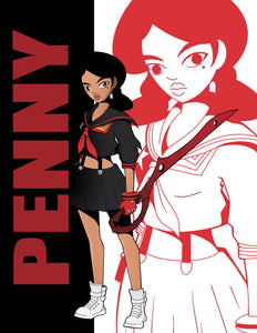 "Penny" Print