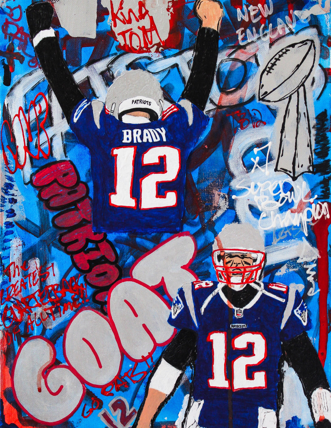 “The G.O. A.T” Print