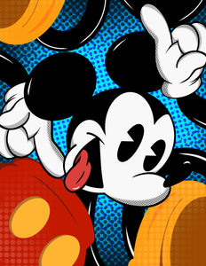 "Dancin' Mickey" Print