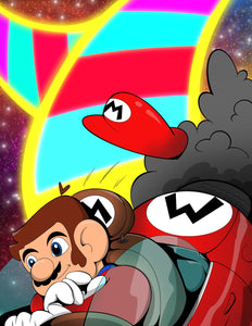 "Mario Kart" Print