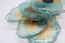 Load image into Gallery viewer, Abstract - 5 Piece Resin Coaster Set
