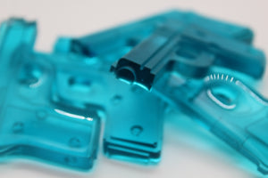 Resin Mini Pistol - Blue