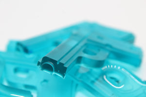 Resin Mini Pistol - Blue