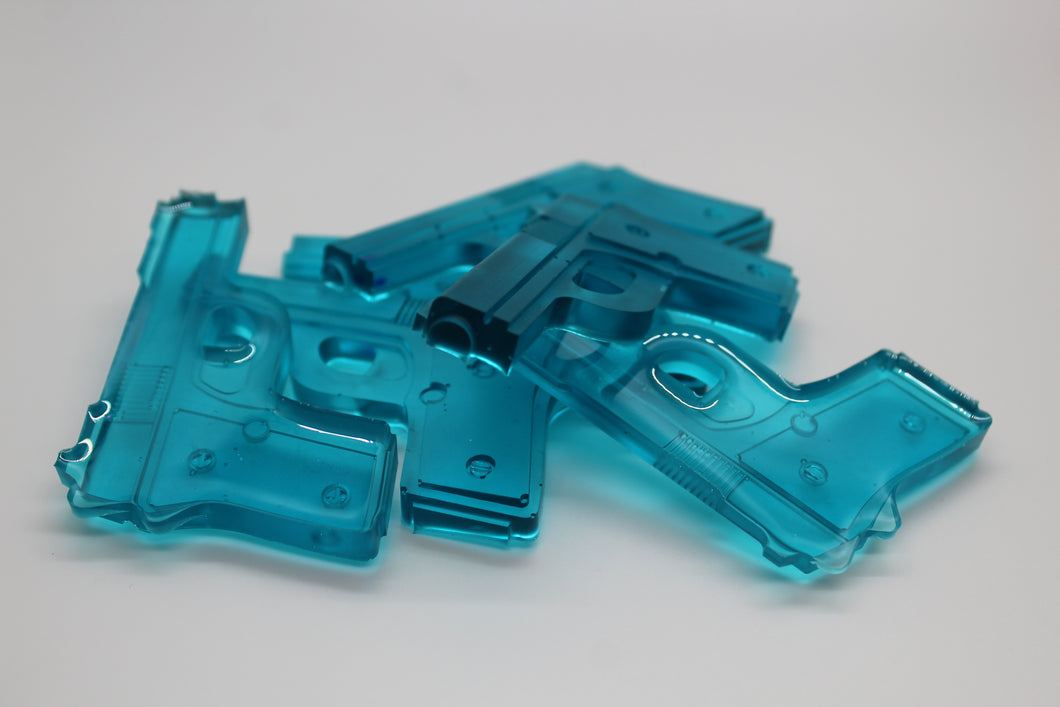 Resin Mini Pistol - Blue