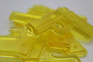 Resin Mini Pistol - Yellow