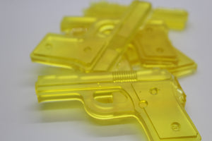 Resin Mini Pistol - Yellow
