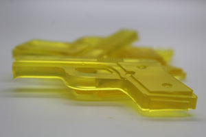 Resin Mini Pistol - Yellow