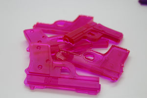 Resin Mini Pistol - Pink