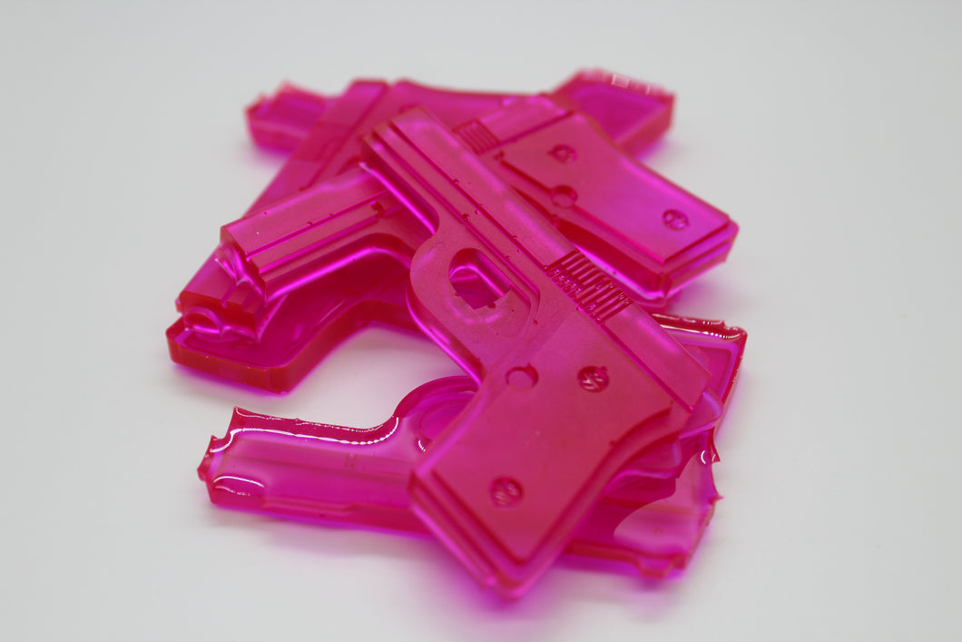 Resin Mini Pistol - Pink