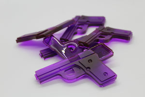 Resin Mini Pistol - Purple