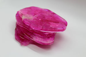 Pink Matter - 5 Piece Resin Coaster Set