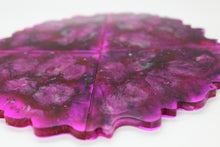 Load image into Gallery viewer, Pink Noir - 4 Piece Resin Coast Set
