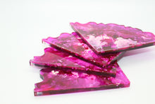 Load image into Gallery viewer, Pink Noir - 4 Piece Resin Coast Set
