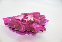 Load image into Gallery viewer, Pink Noir - 4 Piece Resin Coast Set
