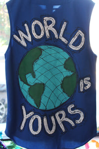 "The World is Yours" Baseball Jersey