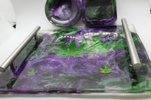 Load image into Gallery viewer, Purple Haze - Resin Rolling Tray Set
