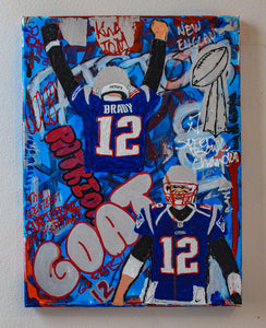 "The G.O.A.T." Painting