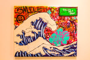 "Waves Don't Stop" Painting