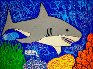 "Keep Swimming" Painting