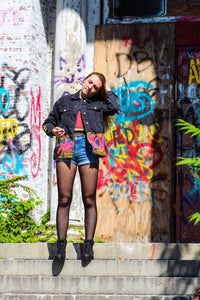 "CUTEDOPE" Denim Jacket