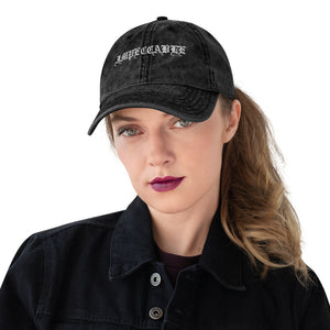 Impeccable - Denim Dad Hat